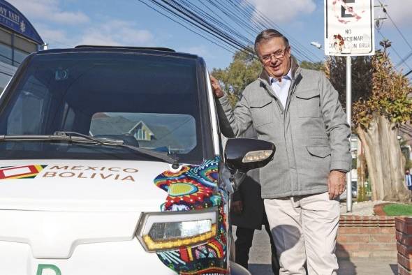 El ministro de Relaciones Exteriores de México, Marcelo Ebrard. El ministro de Relaciones Exteriores de México, Marcelo Ebrard.