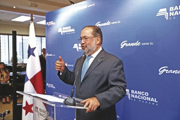 El gerente general del Banco Nacional de Panamá, Javier Carrizo Esquivel El gerente general del Banco Nacional de Panamá, Javier Carrizo Esquivel