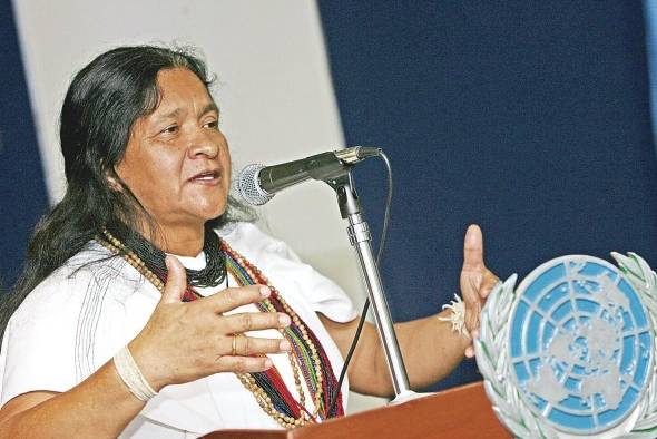 Leonor Zalabata, de la comunidad indígena arhuaca Leonor Zalabata, de la comunidad indígena arhuaca