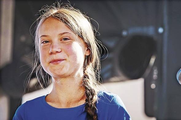 Greta Thunberg, activista medioambiental sueca. Greta Thunberg, activista medioambiental sueca.