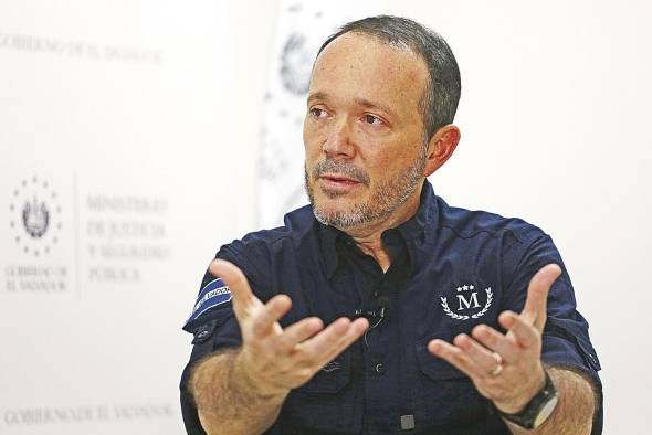 El ministro de Justicia y Seguridad Pública de El Salvador, Gustavo Villatoro El ministro de Justicia y Seguridad Pública de El Salvador, Gustavo Villatoro