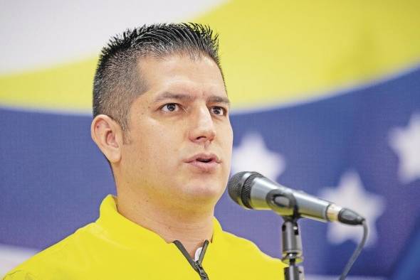 El ministro de Deporte de Venezuela, Mervin Maldonado El ministro de Deporte de Venezuela, Mervin Maldonado