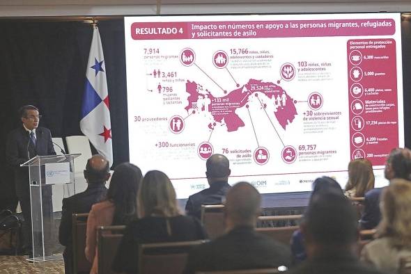 Santiago Paz, jefe de misión de la Organización Internacional para las Migraciones en Panamá. Santiago Paz, jefe de misión de la Organización Internacional para las Migraciones en Panamá.