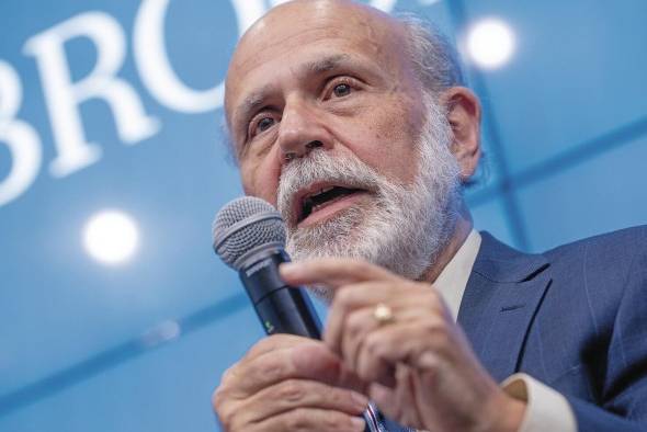 Ben Bernanke, uno de los tres galardonados este lunes con el premio Nobel de Economía. Ben Bernanke, uno de los tres galardonados este lunes con el premio Nobel de Economía.