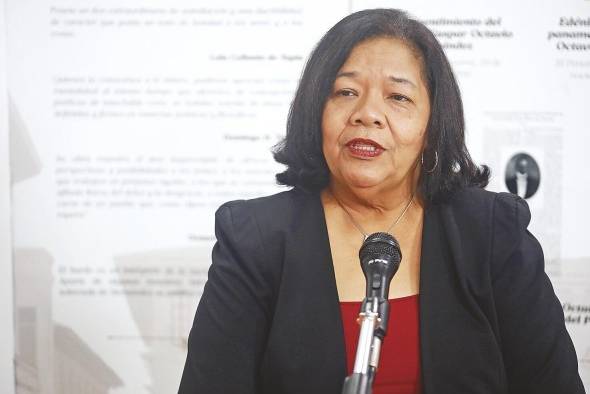 Maribel Gordón, economista y precandidata presidencial por la libre postulación. Maribel Gordón, economista y precandidata presidencial por la libre postulación.