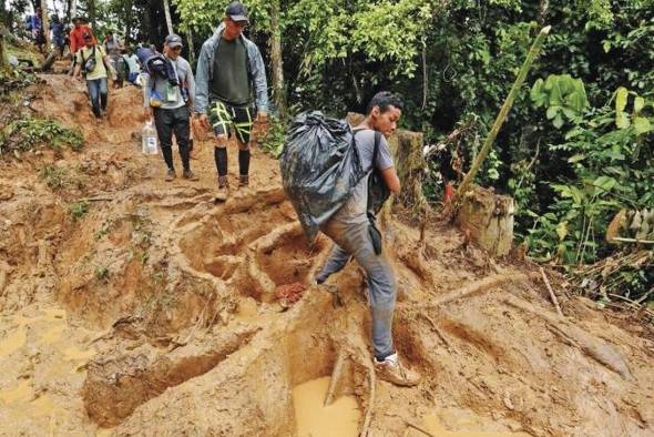 Más de 200.000 migrantes irregulares cruzaron Darién rumbo a EE.UU. este año. Más de 200.000 migrantes irregulares cruzaron Darién rumbo a EE.UU. este año.