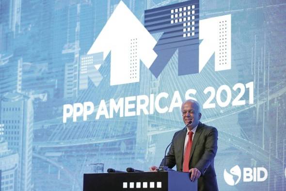 El Jefe de Cooperación de la Delegación de la Unión Europea en Brasil, Stefan Agne, durante el cierre del foro PPP Américas, en el Palacio de los Bandeirantes, en Sao Paulo El Jefe de Cooperación de la Delegación de la Unión Europea en Brasil, Stefan Agne, durante el cierre del foro PPP Américas, en el Palacio de los Bandeirantes, en Sao Paulo