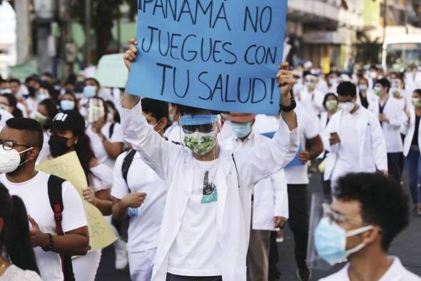 Marcha de 'batas blancas' Marcha de 'batas blancas'
