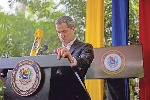 El 'presidente encargado' de Venezuela, Juan Guaidó El 'presidente encargado' de Venezuela, Juan Guaidó
