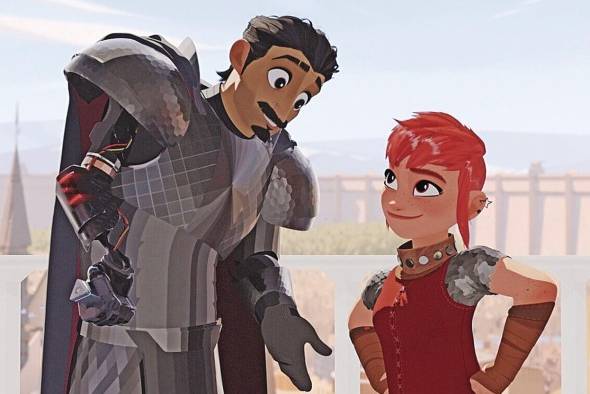 Nimona se presenta como una joven anárquica y en busca de un lugar al que llamar hogar. Nimona se presenta como una joven anárquica y en busca de un lugar al que llamar hogar.