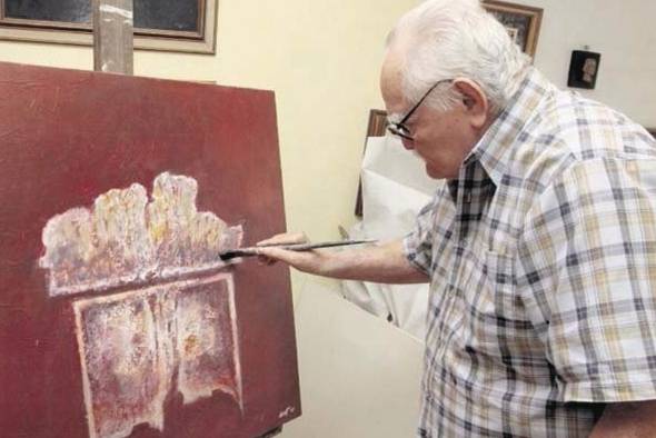 El maestro Calvit poseía una pincelada de realismo basado en su amor por la campiña nacional. El maestro Calvit poseía una pincelada de realismo basado en su amor por la campiña nacional.