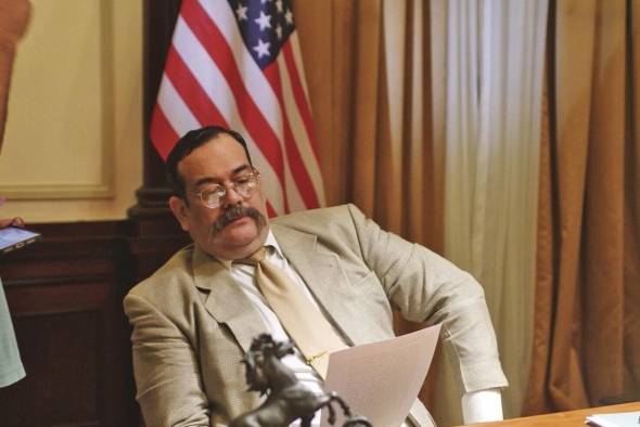 La visita al país de Theodore Roosevelt es abordada. La visita al país de Theodore Roosevelt es abordada.