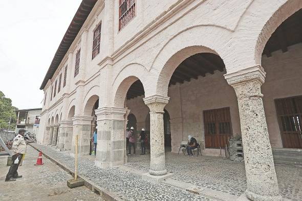 La restauración de la aduana de Portobelo espera estar terminada para el primer trimestre de 2023. La restauración de la aduana de Portobelo espera estar terminada para el primer trimestre de 2023.