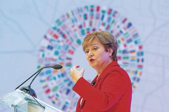 Kristalina Georgieva, gerente del Fondo Monetario Internacional Kristalina Georgieva, gerente del Fondo Monetario Internacional