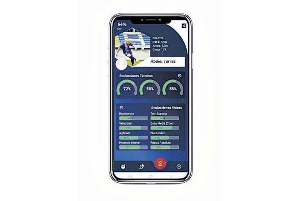 El software permite obtener datos de la condición física, mental y necesidades nutricionales de los jugadores El software permite obtener datos de la condición física, mental y necesidades nutricionales de los jugadores
