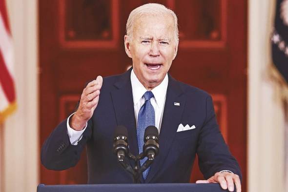 El presidente de EE.UU., Joe Biden. El presidente de EE.UU., Joe Biden.