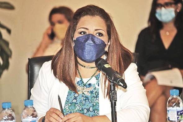La diputada Corina Cano La diputada Corina Cano