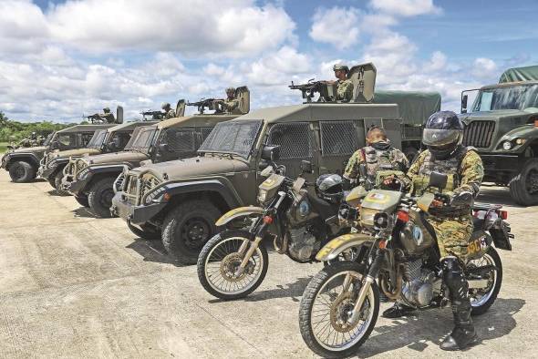 La operación 'Chocó', parte de la campaña 'Escudo', trata de frenar los delitos en la frontera. La operación 'Chocó', parte de la campaña 'Escudo', trata de frenar los delitos en la frontera.