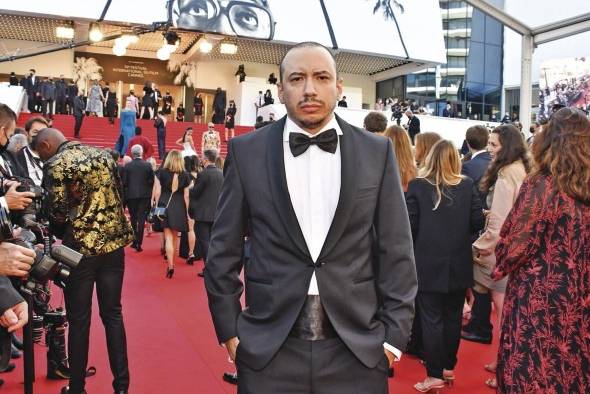 Eric Iglesias durante la presentación de uno de sus proyectos en el Festival de Cine de Cannes. Eric Iglesias durante la presentación de uno de sus proyectos en el Festival de Cine de Cannes.