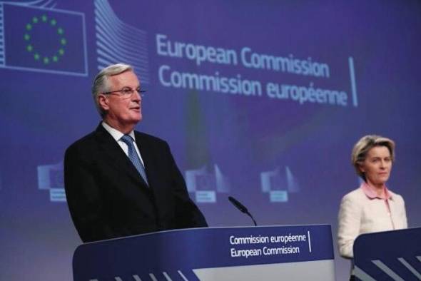 La UE y el Reino Unido lograron un acuerdo histórico que sella las bases de su futura relación. La UE y el Reino Unido lograron un acuerdo histórico que sella las bases de su futura relación.