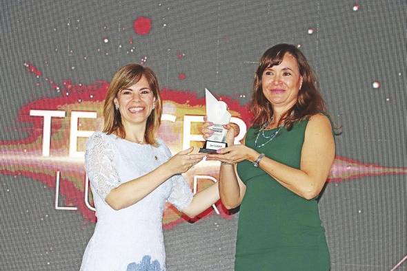 Laboratorio Clínico Genetix, S.A, tercer lugar del premio. Laboratorio Clínico Genetix, S.A, tercer lugar del premio.