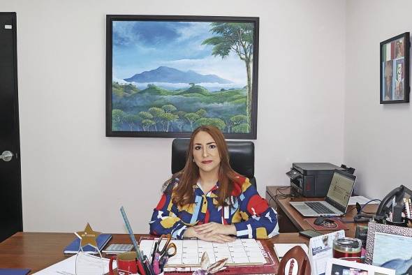 La gerente general de la APC, Giovanna Cardellicchio La gerente general de la APC, Giovanna Cardellicchio