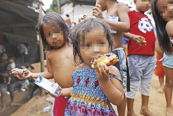 La pobreza extrema se dibuja en el rostro de los niños en tiempos de pandemia La pobreza extrema se dibuja en el rostro de los niños en tiempos de pandemia