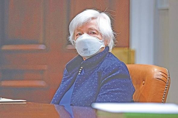 La secretaria del Tesoro de Estados Unidos, Janet Yellen. La secretaria del Tesoro de Estados Unidos, Janet Yellen.