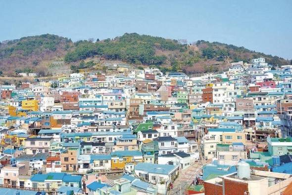 Geumcheon, el barrio cultural de Corea y punto clave para las artes del país, ubicado en Busán. Geumcheon, el barrio cultural de Corea y punto clave para las artes del país, ubicado en Busán.