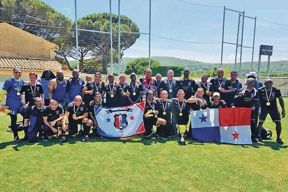 El equipo de fútbol Abogados Panamá Legend El equipo de fútbol Abogados Panamá Legend