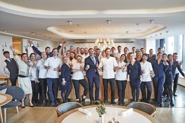 Geranium, del chef danés Rasmus Kofoed, ocupó el primer puesto. Geranium, del chef danés Rasmus Kofoed, ocupó el primer puesto.