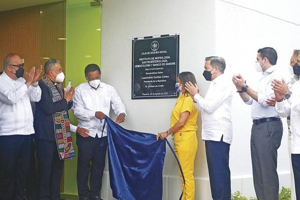 El presidente Laurentino Cortizo Cohen hizo un recorrido por las nuevas instalaciones. El presidente Laurentino Cortizo Cohen hizo un recorrido por las nuevas instalaciones.