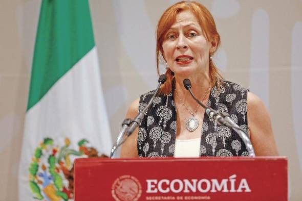 Tatiana Clouthier, misnistra de Economía de México Tatiana Clouthier, misnistra de Economía de México