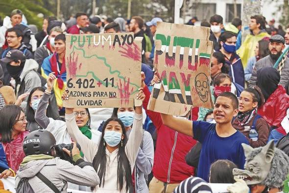 En las protestas hubo 83 personas muertas. Al menos 44 presuntamente por la fuerza pública. En las protestas hubo 83 personas muertas. Al menos 44 presuntamente por la fuerza pública.