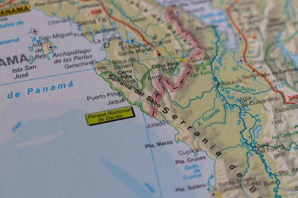 Imagen ilustrativa del Parque Nacional de Darién en Panamá, una frontera natural con Colombia. Imagen ilustrativa del Parque Nacional de Darién en Panamá, una frontera natural con Colombia.