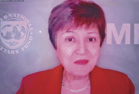 Kristalina Georgieva, directora general del Fondo Monetario Internacional Kristalina Georgieva, directora general del Fondo Monetario Internacional