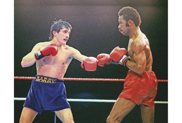 Barry McGuigan y Eusebio Pedroza Barry McGuigan y Eusebio Pedroza