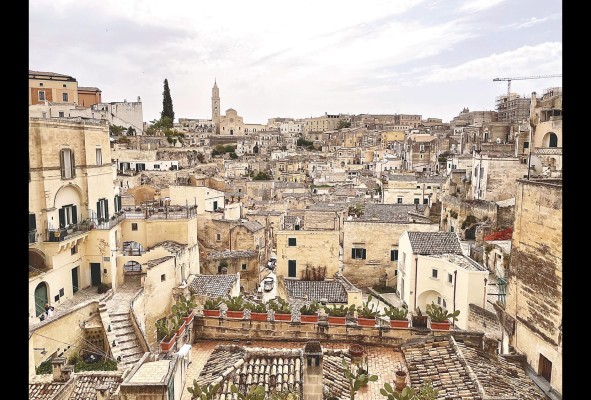 Panorámica de Matera Panorámica de Matera