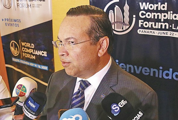 El superintendente de Bancos de Panamá, Amauri Castillo. El superintendente de Bancos de Panamá, Amauri Castillo.