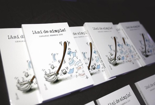 El libro 'Así de simple'. El libro 'Así de simple'.