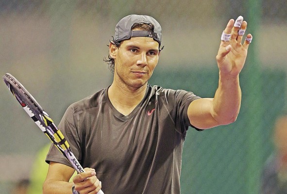 Rafael Nadal, tenista profesional. Rafael Nadal, tenista profesional.