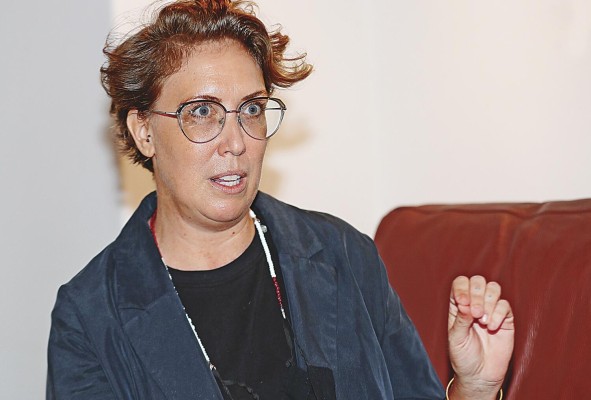 La artista Vanessa Orelli es una de las talleristas que acompañó a los jóvenes. La artista Vanessa Orelli es una de las talleristas que acompañó a los jóvenes.