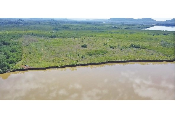 Lugar donde se hará el puerto Barú. Lugar donde se hará el puerto Barú.