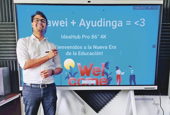 Johel Batista, fundador de Ayudinga Johel Batista, fundador de Ayudinga
