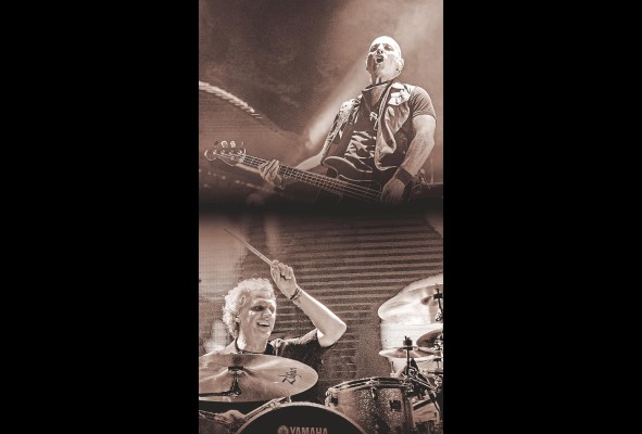Zeta Bosio y Charly Alberti, integrantes de la mítica banda argentina. Zeta Bosio y Charly Alberti, integrantes de la mítica banda argentina.
