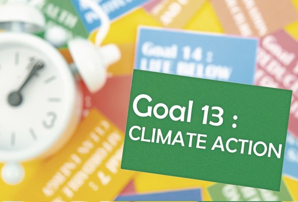 El objetivo de desarrollo sostenible número 13 propone adoptar medidas urgentes para combatir el cambio climático y sus efectos. El objetivo de desarrollo sostenible número 13 propone adoptar medidas urgentes para combatir el cambio climático y sus efectos.