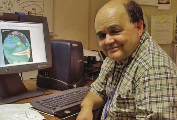 El oceanógrafo Jorge Vásquez El oceanógrafo Jorge Vásquez