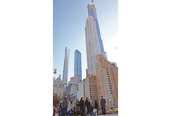 Los 'edificios aguja' que tejen el nuevo perfil de Nueva York Los 'edificios aguja' que tejen el nuevo perfil de Nueva York