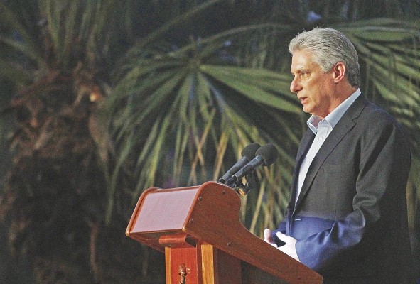 El presidente cubano, Miguel Díaz-Canel, en una fotografía de archivo. El presidente cubano, Miguel Díaz-Canel, en una fotografía de archivo.
