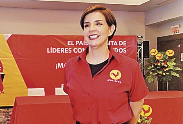Judy Meana, vicepresidente del Molirena. Judy Meana, vicepresidente del Molirena.